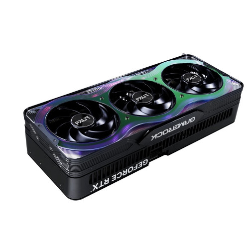 Видеокарта Palit PCI-E RTX5090 GAMEROCK OC NV RTX5090 32Gb 512bit GDDR7 2295/30000/HDMIx1/DPx3/HDCP  NE75090S19R5-GB2020G
