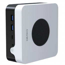 Компьютер Chuwi LarkBox X Nettop CWI556PI3  i3 1220P(1.5Ghz)/8192Mb/256SSDGb/Int:Intel UHD Graphics/BT/WiFi/war 1y/0.4kg/Grey+White/Win11Pro 